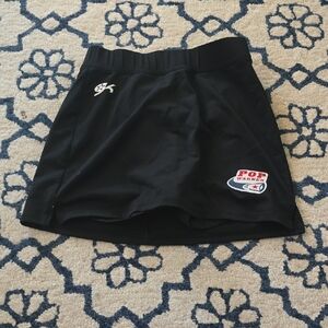 Pop Warner Black Kids Skort
